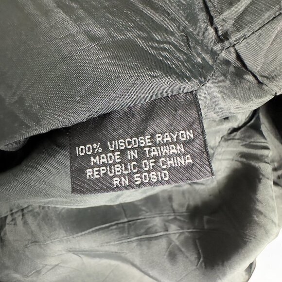 Kasper for ASL Vintage 80's Large Shoulder Pads Hidden Buttons Blazer (14) - Picture 13 of 14